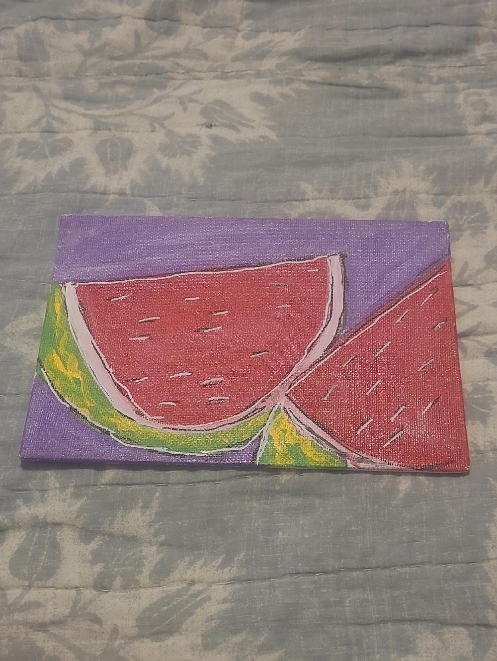 Hand-Painted Canvas ××ANY OF MY $10 LISTINGS  CAN BE BUNDLED THREE FOR $15.
